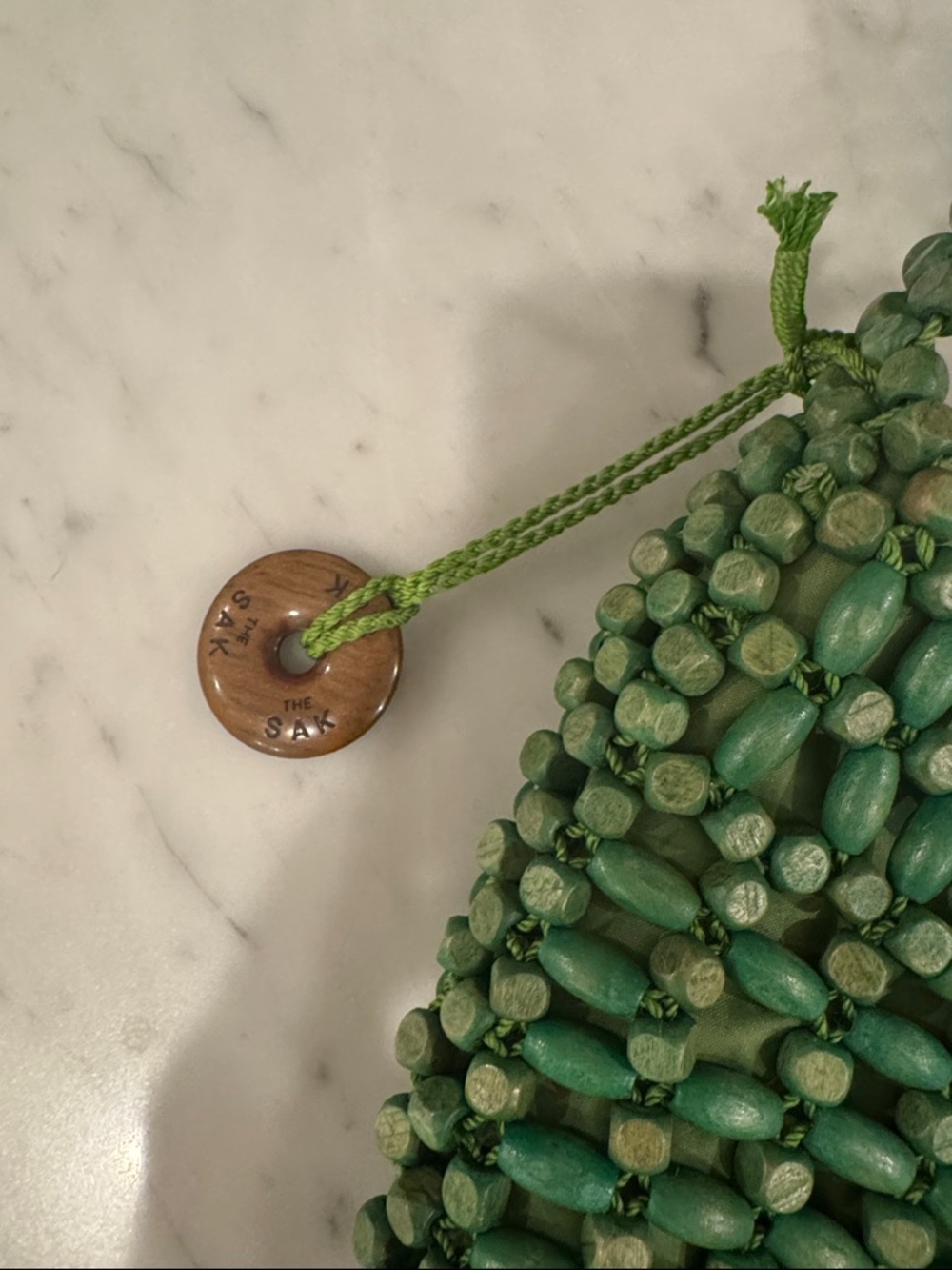 The Sak Green Beaded Shoulder Bag - Picture 2 of 6